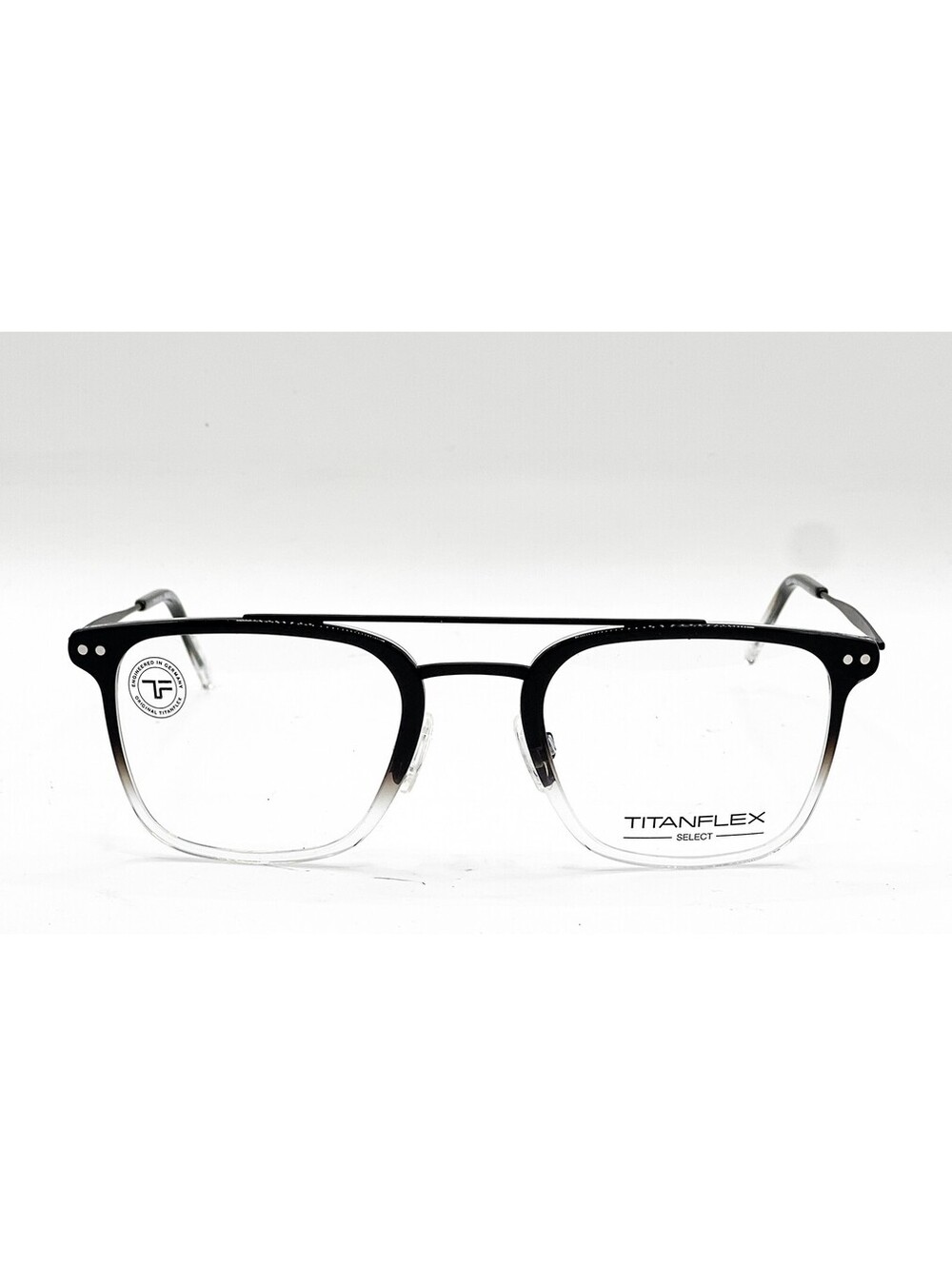 Titanflex 827057 10/Blk Black/Crystal Authentic Eyeglasses 52-23-145 - Picture 5 of 5